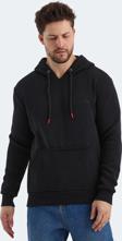 Slazenger KEANS IN Erkek Sweatshirt Siyah