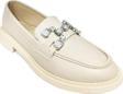 Comfort Shoes 233 Deri Trend Fashion Taşlı Kadın Babet