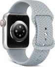 Qifit Apple Watch Kordon Band İle Uyumlu Silikon Örgülü Bantlar 38Mm 40Mm 41Mm 42Mm 44Mm 45Mm 49Mm