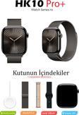 Qifit Watch Series 10 Akıllı Saat Eylül Serisi Hk 10 Pro Plus Tüm Telefonlara Uyumlu Ai Zeka G-Sensör