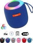 Favors Mini Rgb Işıklı Bluetooth Speaker Taşınabilir Ses Bombası Stereo Yüksek Kalite Hoparlör Ses Seviyesi