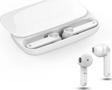 Favors True Wireless Beyaz Kızaklı Bluetooth Kulaklık Version 5.0 Suya Dayanıklı Sürüm Uyumlu
