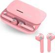 Favors True Wireless Pembe Kızaklı Bluetooth Kulaklık Version 5.1