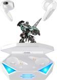 Favors Bluetooth Oyuncu Kulaklığı Bt 5.2 Son Sürüm Düşük Gecikmeli Beyaz Gaming Kulaklık