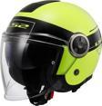 Ls2 Classy Classıc Yarım Kask Siyah--neon Sarı LARGE