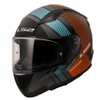 Ls2 Rapıd 2 Extra Kapalı Kask Mat Gri-neon Turuncu MEDIUM