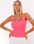 Işılda Kadın Crop Top Fuşya Standart