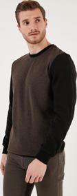 Buratti Pamuklu Regular Fit Bisiklet Yaka Erkek Sweat 5905041 KAHVE