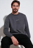 Buratti Pamuklu Regular Fit Bisiklet Yaka Erkek Sweat 59050121 ANTRASİT