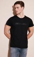 Buratti Bisiklet Yaka % 100 Pamuklu Slim Fit Erkek T Shirt 541UNEXPLORED24 SİYAH