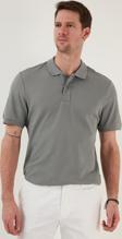 Buratti Pamuklu Regular Fit Düğmeli Erkek Polo Yaka T Shirt 5902281 AÇIK HAKİ