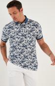 Buratti Desenli Pamuklu Slim Fit Erkek Polo Yaka T Shirt 646B3550 LACİVERT