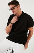 Buratti Pamuklu Regular Fit Düğmeli Erkek Polo Yaka T Shirt 5902281 SİYAH