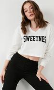 Lela Bayan Sweat 6001028 EKRU