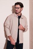 Buratti Fitilli Çıtçıtlı Relaxed Fit Erkek Gömlek 5905510 VİZON