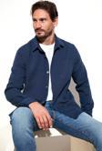 Buratti Pamuklu Tek Cepli Regular Fit Erkek Gömlek CF25W129140 LACİVERT