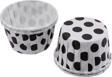 Cupcake Kalıbı Büyük Boy 62*40 Mm (100 Adet)  Puantiyeli  Beyaz