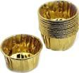 Cupcake Kalıbı Küçük Boy 44*35 Sufle-Muffin Kek Kalıbı (24 Adet)  Altın