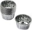Cupcake Kalıbı Küçük Boy 44*35 Sufle-Muffin Kek Kalıbı (50 Adet)  Gümüş
