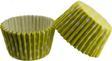 Kek Kalıbı Pet Kapsül 52X45 MM Kağıt Cupcake Kağıdı (100 Adet)  Puantiyeli  Sarı