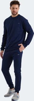 Slazenger OFFENDER KTN Erkek Eşofman Takımı Lacivert
