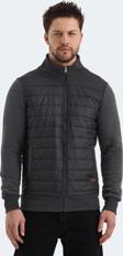 Slazenger BASIL Erkek Sweatshirt Antrasit
