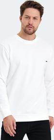 Slazenger KORAL Erkek Sweatshirt Beyaz