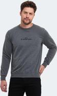 Slazenger ORTWIN Erkek Sweatshirt Koyu Gri