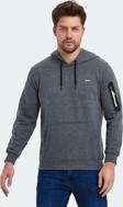 Slazenger OZZY Erkek Sweatshirt Koyu Gri