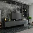 MobilyaFırsat Ideal Tv Ünitesi Duvar Rafı Q7003-4 Antrasit