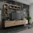 MobilyaFırsat Ideal Tv Ünitesi Duvar Rafı Q7004-3 Çırağan