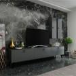 MobilyaFırsat Ideal Tv Ünitesi Duvar Raf Ve Duvar Dolaplı Q7019-4 Antrasit