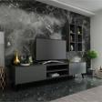 MobilyaFırsat Ideal Tv Ünitesi Duvar Rafıq7000-4 Antrasit