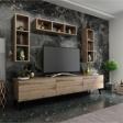 MobilyaFırsat Ideal Tv Ünitesi Duvar Rafı Q7007-3 Çırağan
