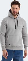 Slazenger OLTA Erkek Sweatshirt Taş Gri