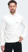 Slazenger KICKER Erkek Sweatshirt Kırık Beyaz