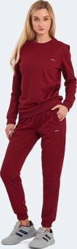 Slazenger OLINDA Kadın Eşofman Takımı Bordo