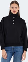 Slazenger VIDAL Kadın Sweatshirt Siyah