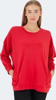 Slazenger VIKENTI SW Kadın Sweatshirt Kırmızı