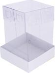 Asetat Kutu Altı Karton 5X5X9 CM (50 Adet)  Beyaz