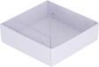 Asetat Kutu Altı Karton 7X7X2.2 CM (50 Adet)  Beyaz