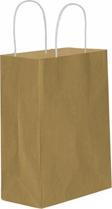 Kağıt Hediye Çantası Düz Renk Büyük Boy 25X31 CM (25 Adet)  Kraft