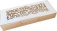 Karton Kutu Lazer Kesim  6.5X16X2.5 (25 Adet)  Beyaz