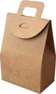 Kına Ve Çerez Çantası Karton DÜZ 7.5X11X4  CM (20 Adet)  Kraft