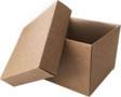 Komple Karton Kutu Düz Renk 8x8x6.5 CM (25 Adet)  Kraft