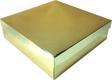Komple Karton Kutu 15X15X3 CM (10 Adet)  Gold