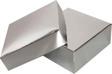 Komple Karton Kutu 5X5X2.2 CM (50 Adet)  Gümüş