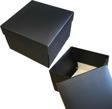 Komple Karton Kutu Düz Renk 15X15X10 CM  (10 Adet )  Siyah