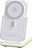 Aggıy Ag-W18 3 In 1 23W Wireless Magsafe Şarj İstasyonu & Powerbank