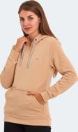 Slazenger KESHIAN IN Kadın Sweatshirt Açık Kahve
